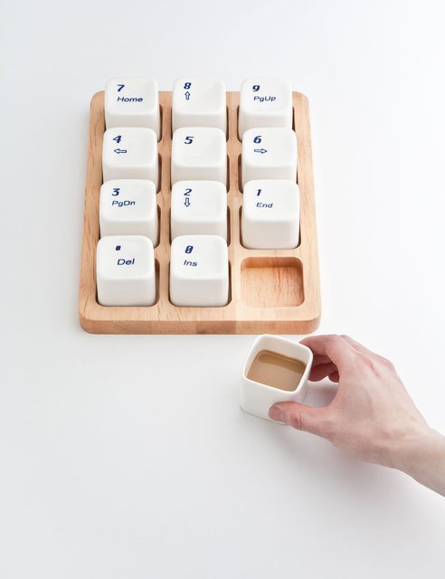 Keyboard Coffee Cups geek accessories